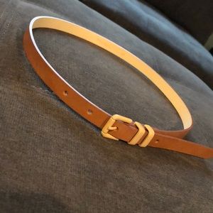DARK TAN/ TAN MAXMARA BELT